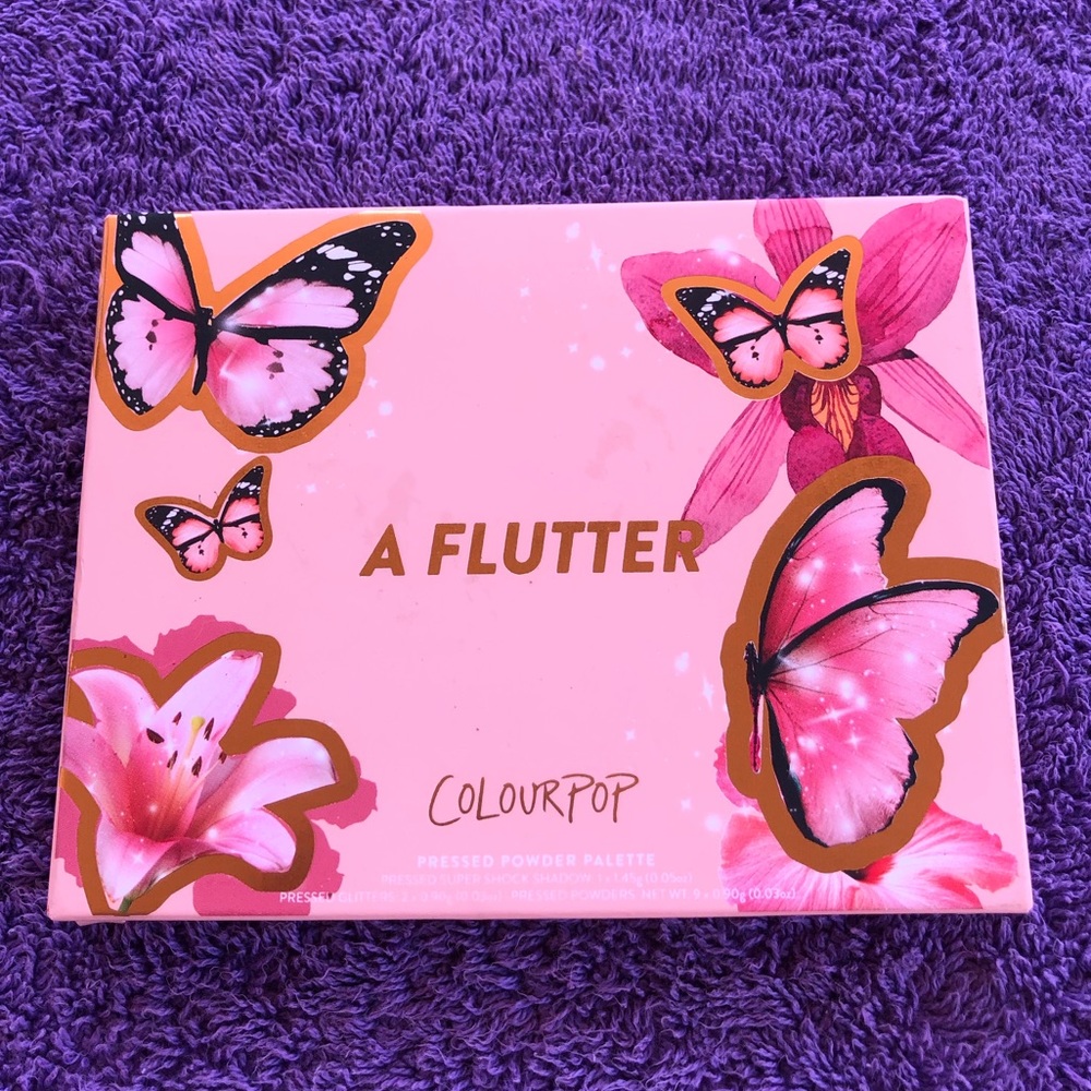 ColourPop A Flutter Eyeshadow Palette